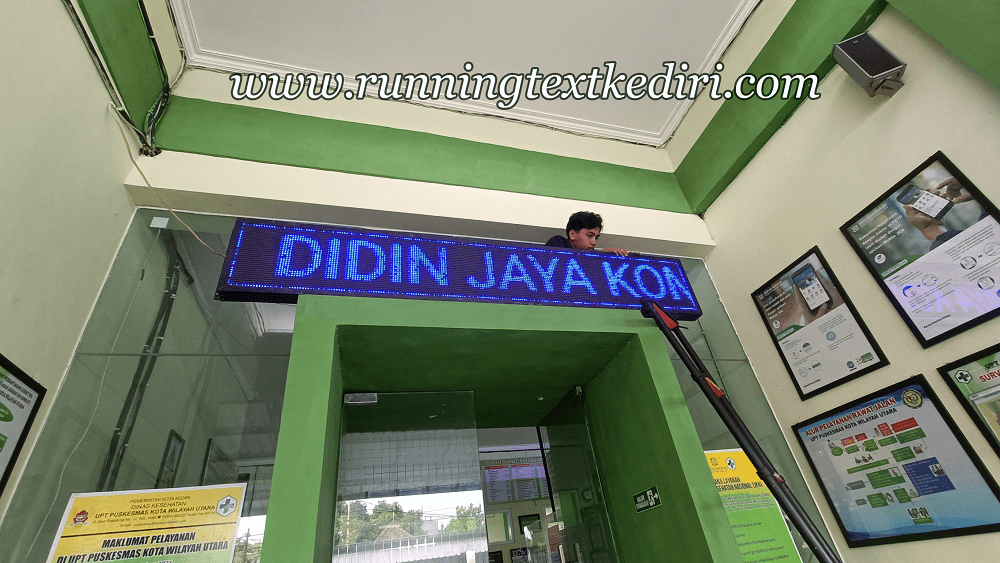 <p>Pembenahan running text merupakan suatu hal yang sudah seperti kebutuhan di masyarakat luas. Karena setiap tahap yang di lewati sesuatu tidak akan selamanya berfungsi dengan baik jadi adanya pembenahan ini sangat membantu anda untuk melakukan perbaikan. Dengan menggunakan running text anda dapat memberikan informasi tentang toko anda dan dapatkan running text sesuai kebutuhan.</p>